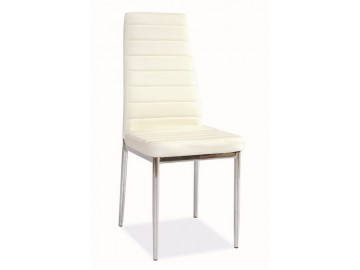 Jídelní čalouněná židle H-261 bílá