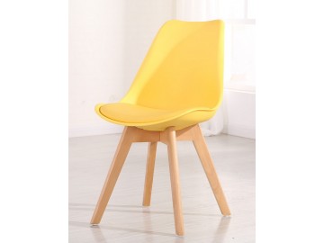 Jídelní židle CROSS žlutá