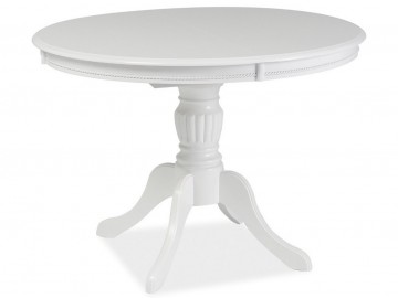 Jídelní stůl OLIVIA rozkládací bílý