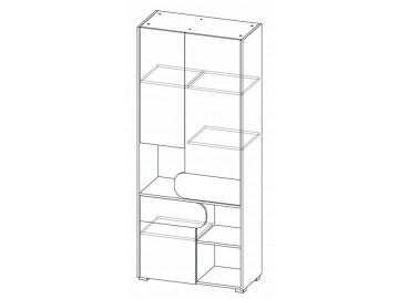 FUTURO F2 &scaron;atn&iacute; skř&iacute;ň s reg&aacute;lem grafit/b&iacute;l&aacute;/v&yacute;běr barev