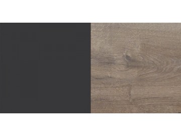 Postel ILONA 291 140x200 cm láva/dub bahenní