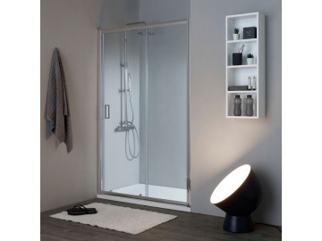Valentina NEW GIADA sprchové dveře 100 cm chromovaný rám čiré sklo