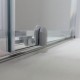 Valentina NEW GIADA sprchové dveře 120 cm chromovaný rám čiré sklo