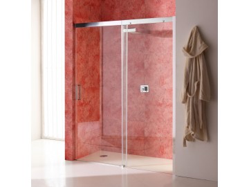 Valentina DREAM sprchové dveře 150 cm chromovaný rám čiré sklo PRAVÉ