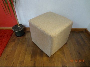 Taburet CUBE látka mix F