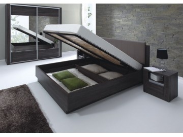 ALMOND postel šířka 140 cm s úložným prostorem