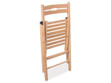 Dřevěná skládací židle SMART natural