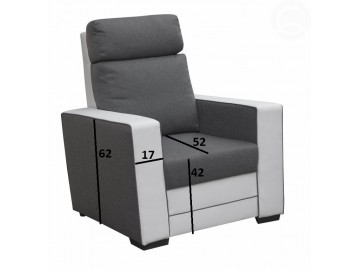 Křeslo MAXX látky K2