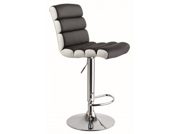 Barová židle KROKUS C-617 černá/bílá