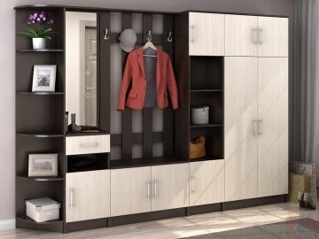 Skříň SK-101 k předsíni MÁŠENKA belfort/wenge