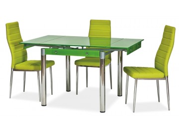 Jídelní čalouněná židle H-261 zelená