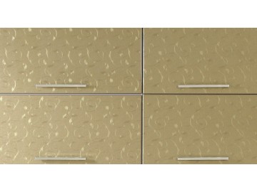 W50P horní skříňka jednodvéřová FLOWERS zlatá
