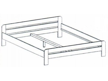 KL-105 postel šířka 180 cm