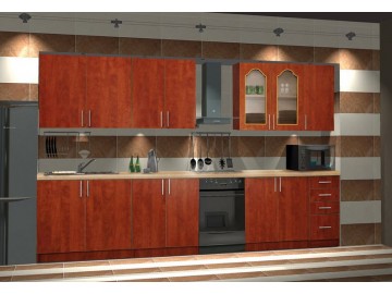 D60L dolní skříňka jednodvéřová NORA de LUX hruška