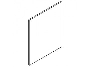 Dv&iacute;řka na myčku 60 cm MIA b&iacute;l&aacute; n&iacute;zk&aacute;