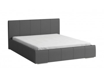 Čalouněná postel CAVALLI 140x200 šedá