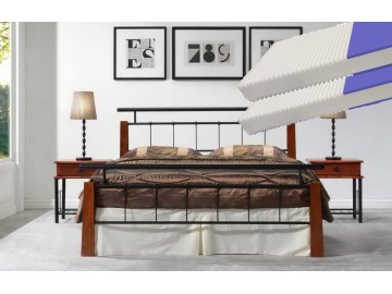 Postel HIERO 180x200 cm + 2 ks NATURA new