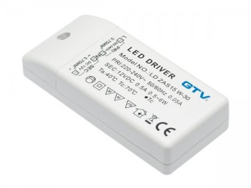 GTV LD-ZAS15W-30 LED trafo 15W
