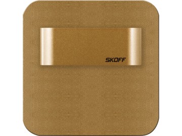 SKOFF Skoff LED svítidlo MS-SAL-M-H-1 SALSA SHORT mat.mosaz(M) teplá(WW) IP6 SKOFF Skoff LED svítidlo MS-SAL-M-H-1 SALSA SHORT mat.mosaz(M) teplá(WW) IP6