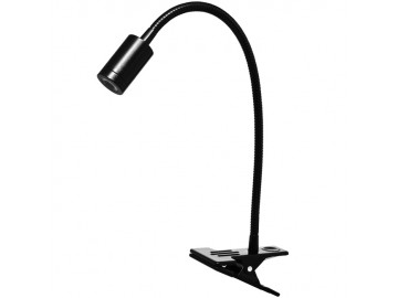 Ecolite LS1001-CR LED stolní lampa klip, 2,5W černá Ecolite LS1001-CR LED stolní lampa klip, 2,5W černá
