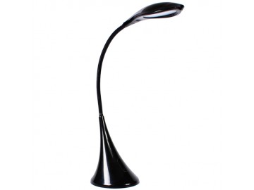 Ecolite LS1011-CR LED stolní lampa stmív.,USB, 5W černá