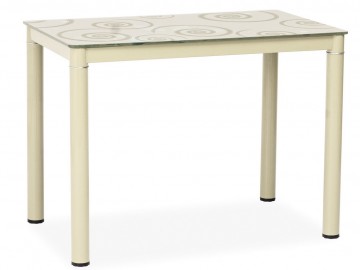 Jídelní stůl DAMAR 80x60 krémový