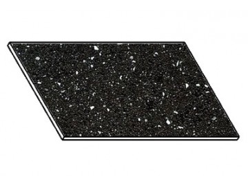 Kuchyňská pracovní deska 90 cm ANDROMEDA černá