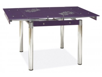 Jídelní stůl GD-082 rozkládací fialový
