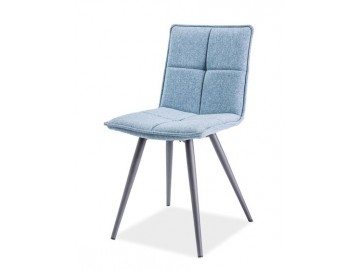 Jídelní čalouněná židle DARIO modrá