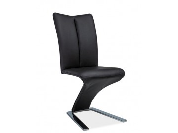 Jídelní čalouněná židle H-040 černá