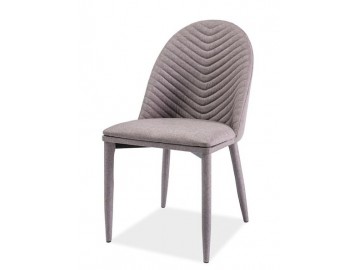 Jídelní čalouněná židle LUCIL šedá