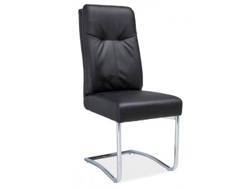 Čalouněná židle H-340 černá