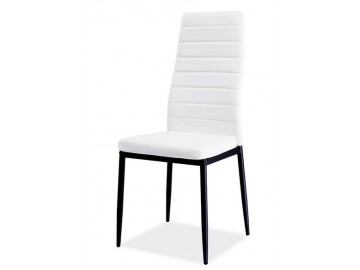 Jídelní čalouněná židle H-261 BIS C bílá/černá