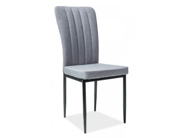 Jídelní čalouněná židle H-733 šedá/černá
