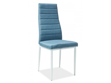Jídelní čalouněná židle H-266 modrá