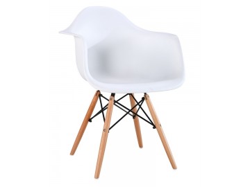 Jídelní židle SHELL bílá