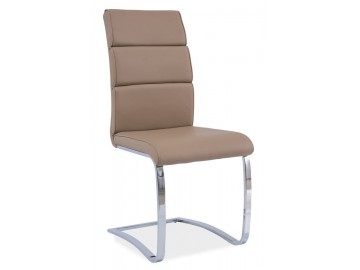 Jídelní čalouněná židle H-456 tmavě béžová