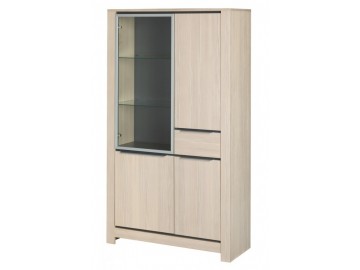 MONEZ 01 skříň s vitrínou