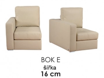 BOK E u sestavy COMBO látky A2
