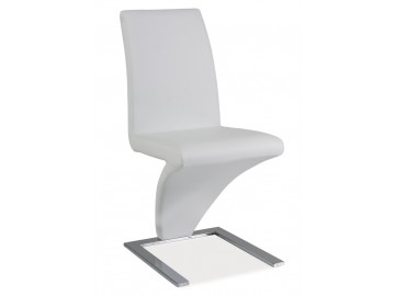Jídelní čalouněná židle H-010 bílá