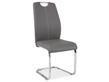 Jídelní čalouněná židle H-664 šedá