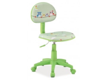 Kancelářská židle HOP 5 zelená/šedá
