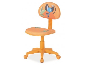 Kancelářská židle HOP 3 oranžová