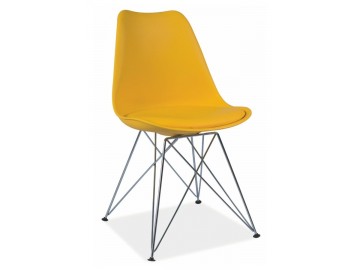 Jídelní židle TIME žlutá