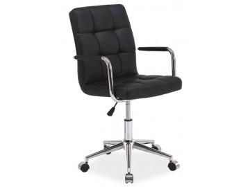 Kancelářská židle Q-022 černá
