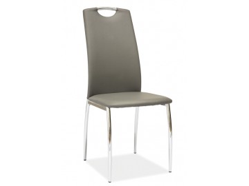Jídelní čalouněná židle H-622 šedá