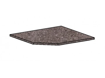 Kuchyňská pracovní deska 90x90 cm porfir Kuchyňská pracovní deska 90x90 cm porfir
