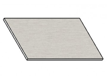 Kuchyňská pracovní deska 90 cm aluminium mat