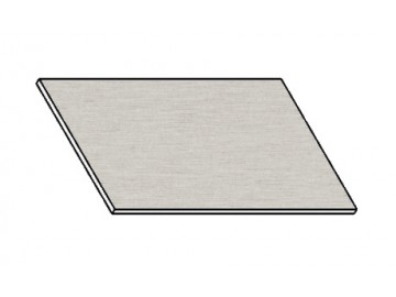 Kuchyňská pracovní deska 50 cm aluminium mat Kuchyňská pracovní deska 50 cm aluminium mat