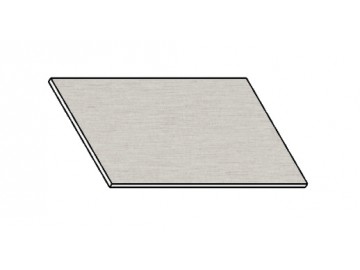 Kuchyňská pracovní deska 20 cm aluminium mat